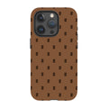 Monogram Chocolate Lover — iPhone 15 Pro Tough Case — Finnaij