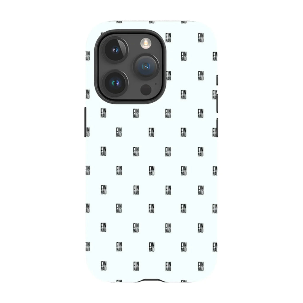 Monogram Snow — iPhone 15 Pro Tough Case — Finnaij
