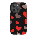 Red Hearts — iPhone 15 Pro Tough Case — Finnaij