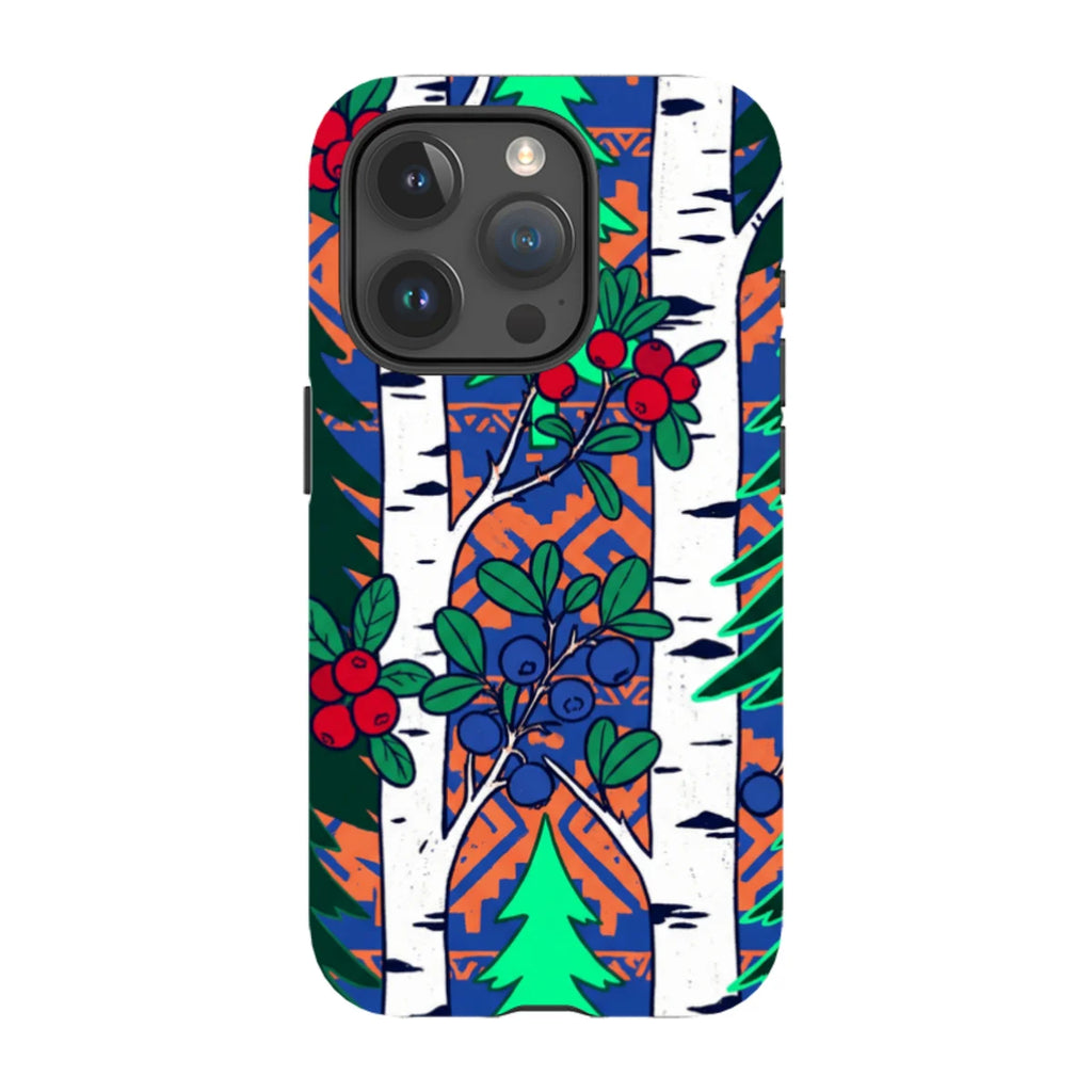 Nordic Forest by Aino Kallio — iPhone 15 Pro Tough Case — Finnaij