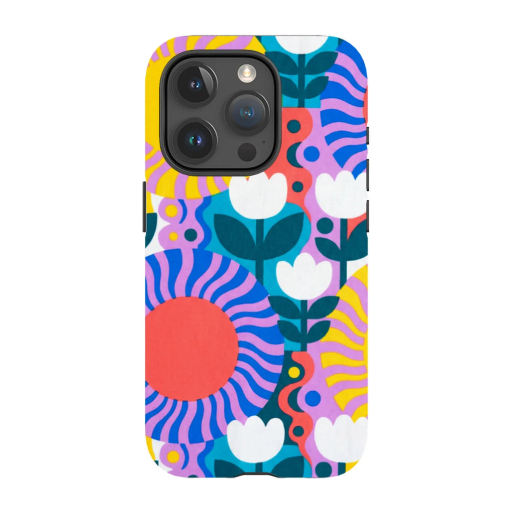 Midnight Sun Mod Bloom by Salla Niemi — iPhone 15 Pro Tough Case — Finnaij