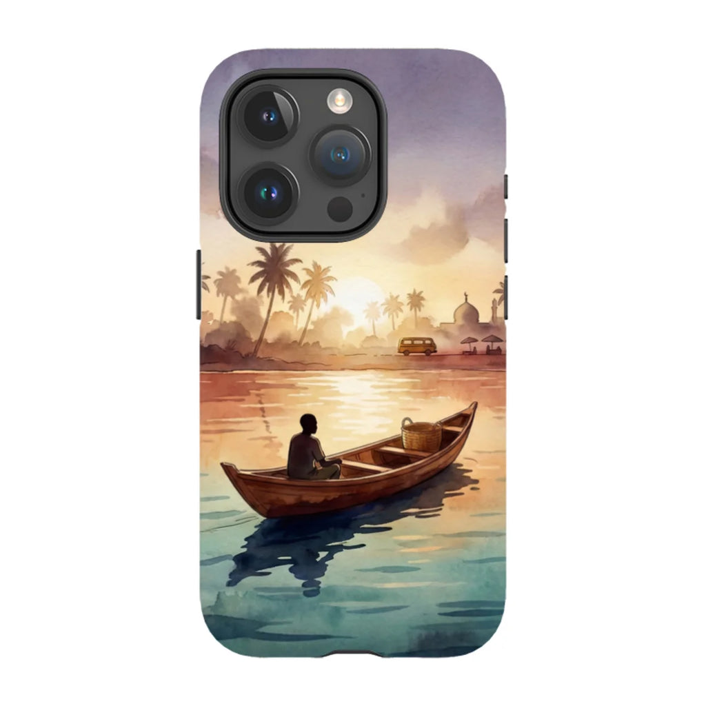 Lagoon Morning by Tobi Akinyemi — iPhone 15 Pro Tough Case — Finnaij