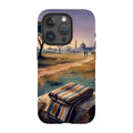 Aso-Oke Accent in the Landscape by Tobi Akinyemi — iPhone 15 Pro Tough Case — Finnaij