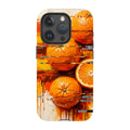 Oranges and Citrus Still Life by Frida Lövström — iPhone 15 Pro Tough Case — Finnaij