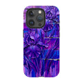 Iris Flowers by Frida Lövström — iPhone 15 Pro Tough Case — Finnaij