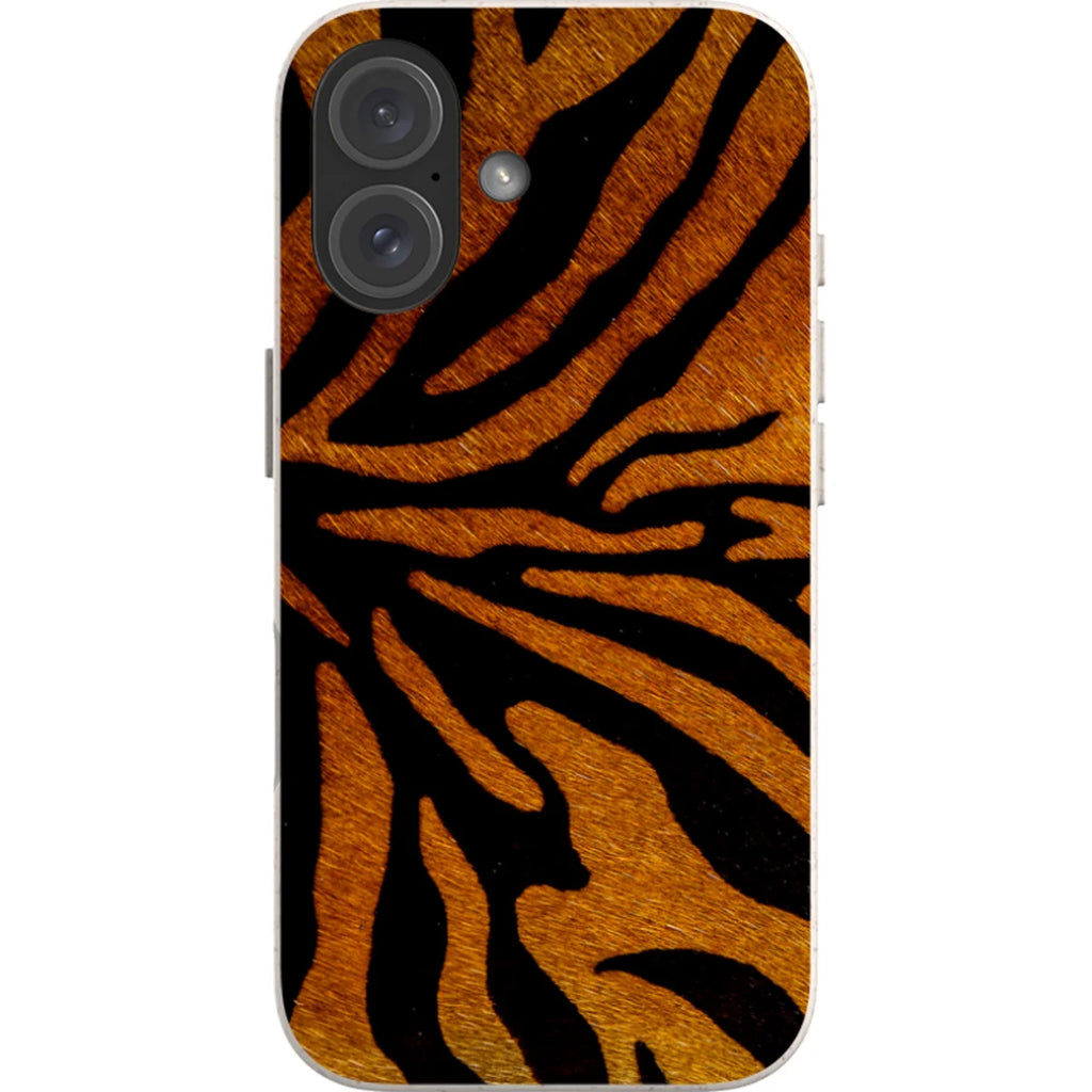 Stripes of the Wild — iPhone 16 iPhone Bio-degradable Case — Finnaij