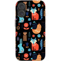 Nordic Ornament Black — iPhone 16 iPhone Bio-degradable Case — Finnaij
