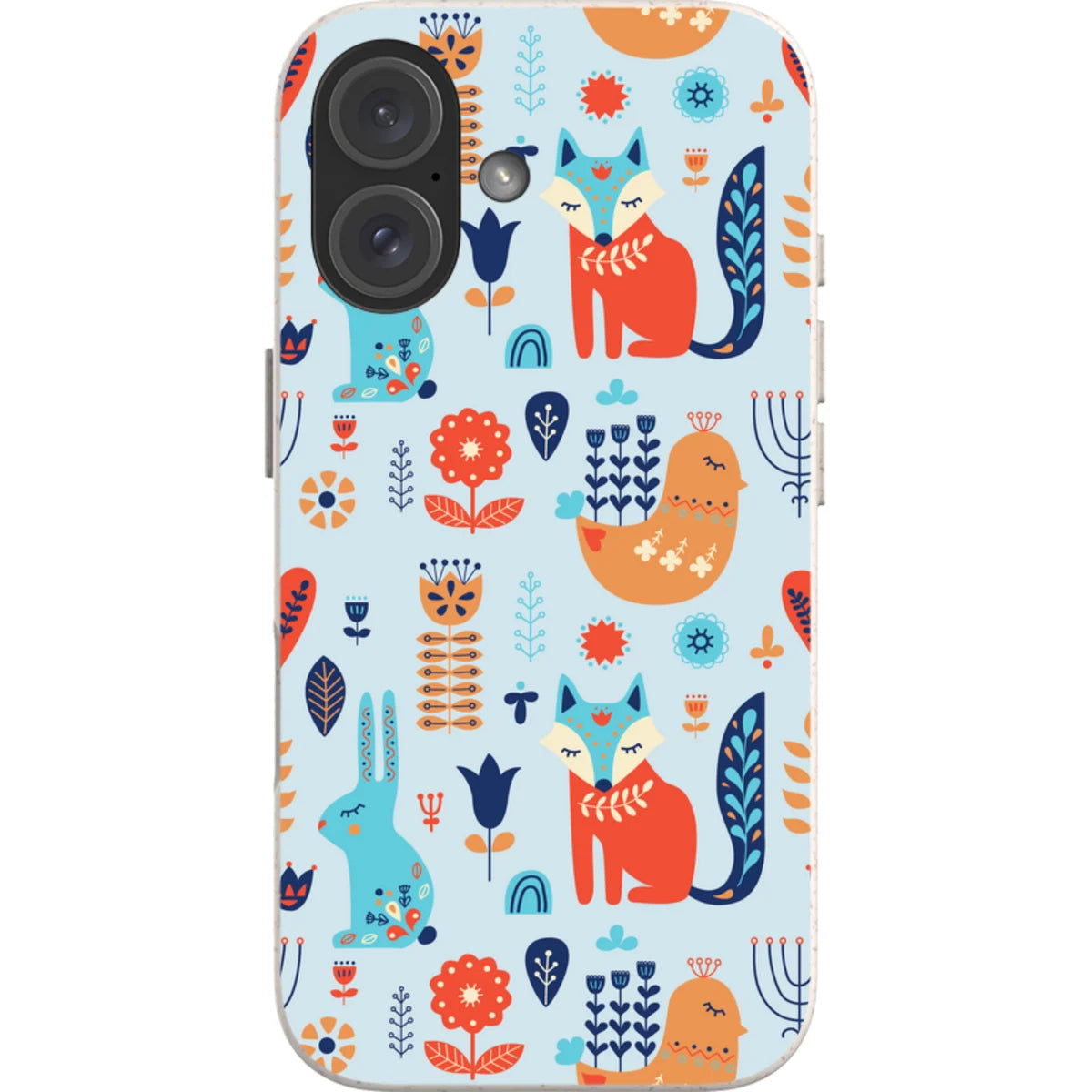 Nordic Ornament — iPhone 16 iPhone Bio-degradable Case — Finnaij