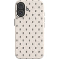 Monogram Natural — iPhone 16 iPhone Bio-degradable Case — Finnaij