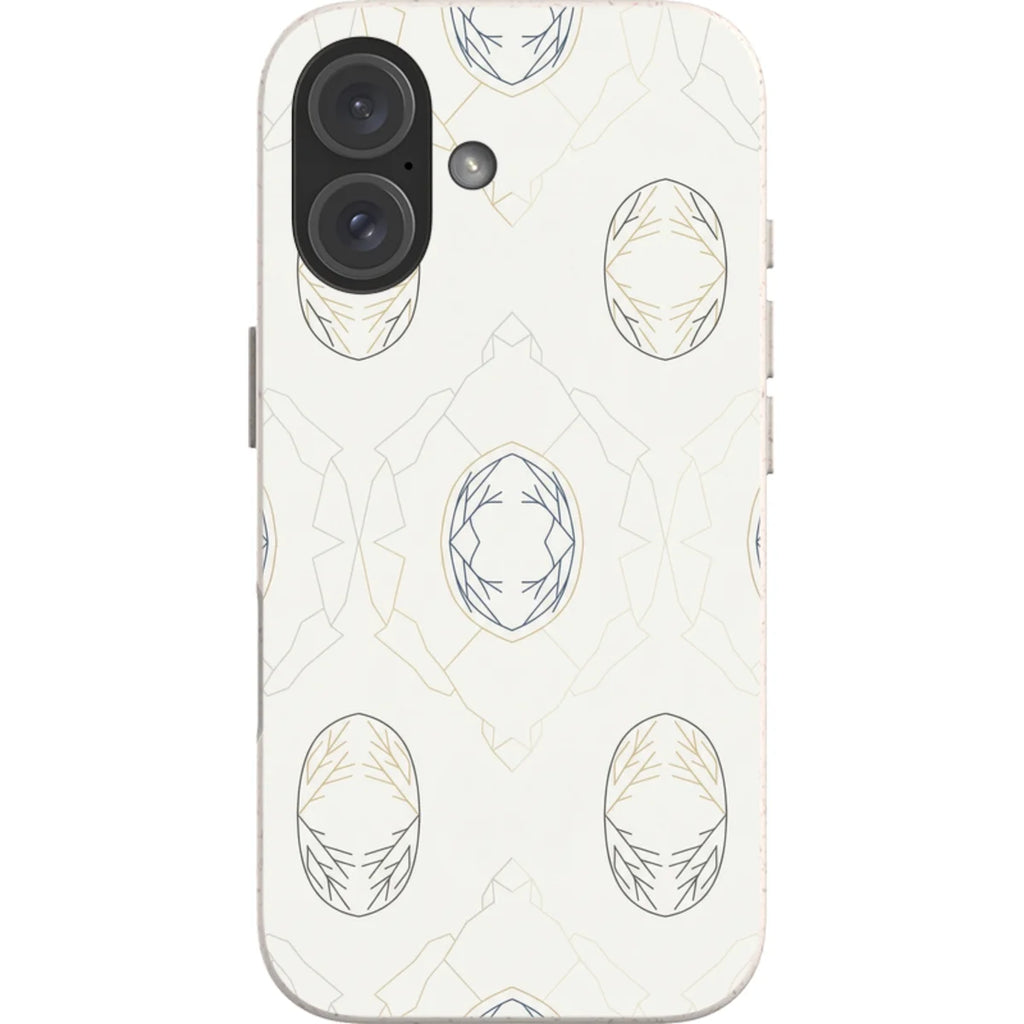 Frozen Lake Silence by Elsi Vaarala — iPhone 16 iPhone Bio-degradable Case — Finnaij