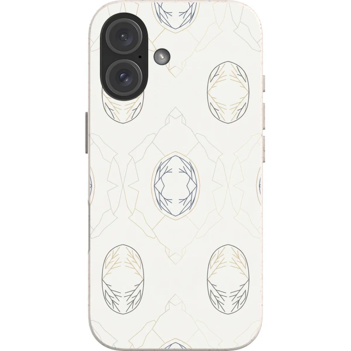 Frozen Lake Silence by Elsi Vaarala — iPhone 16 iPhone Bio-degradable Case — Finnaij