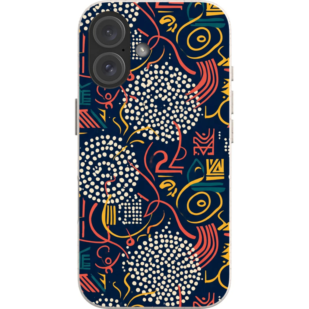 Adire Nightfall by Ada Okoye — iPhone Bio-degradable Case — Finnaij