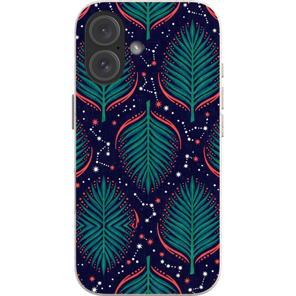 Palm Frond Constellations by Ada Okoye — iPhone 16 iPhone Bio-degradable Case — Finnaij