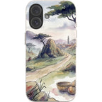 Jos Plateau Cool Light by Tobi Akinyemi — iPhone 16 iPhone Bio-degradable Case — Finnaij