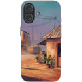 City Edge Quiet Street by Tobi Akinyemi — iPhone 16 iPhone Bio-degradable Case — Finnaij