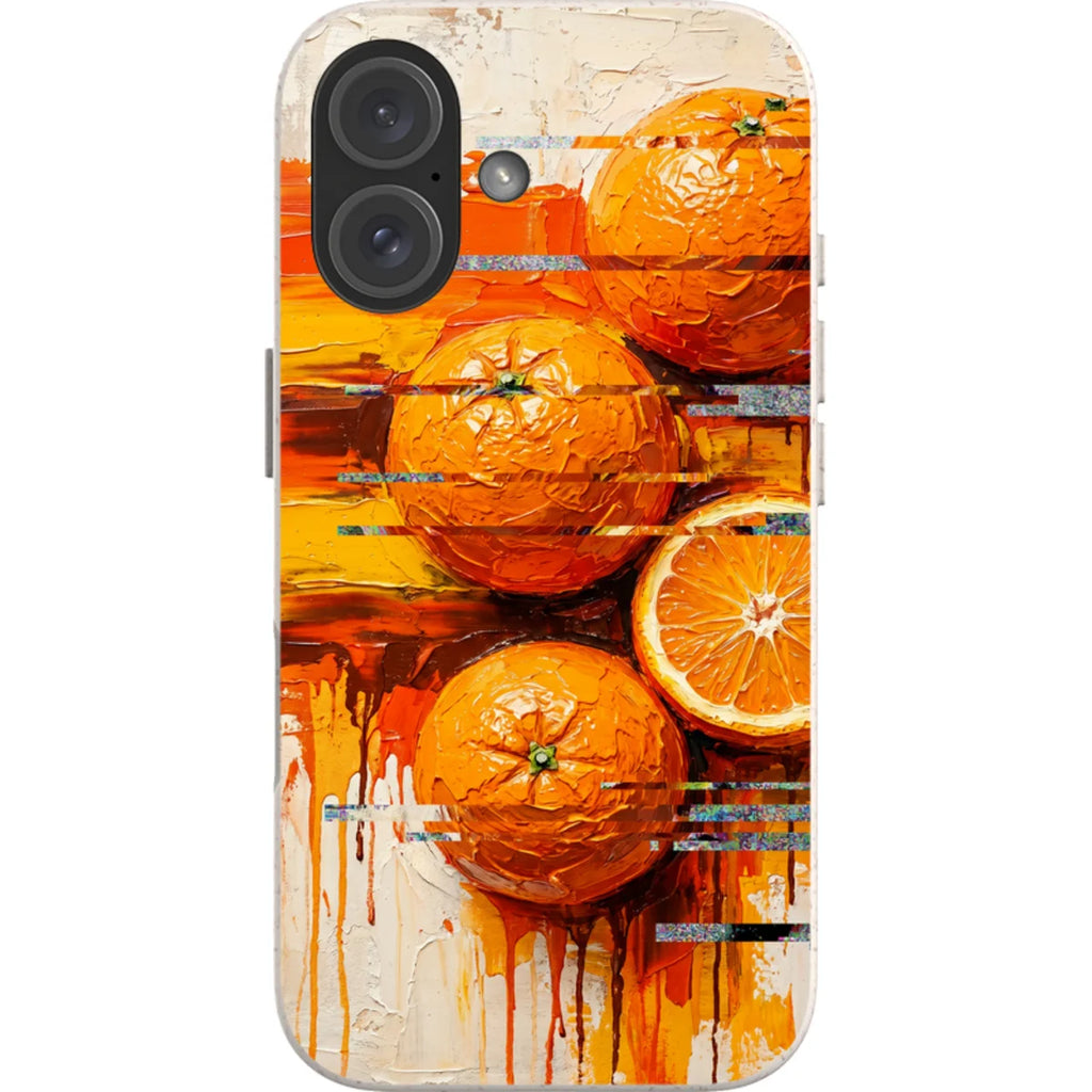 Oranges and Citrus Still Life by Frida Lövström — iPhone 16 iPhone Bio-degradable Case — Finnaij