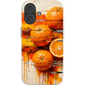 Oranges and Citrus Still Life by Frida Lövström — iPhone 16 iPhone Bio-degradable Case — Finnaij