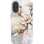 Magnolia Branches by Frida Lövström — iPhone 16 iPhone Bio-degradable Case — Finnaij