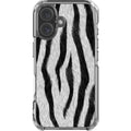Zebra Groove — iPhone 16 Clear Impact Case — Finnaij
