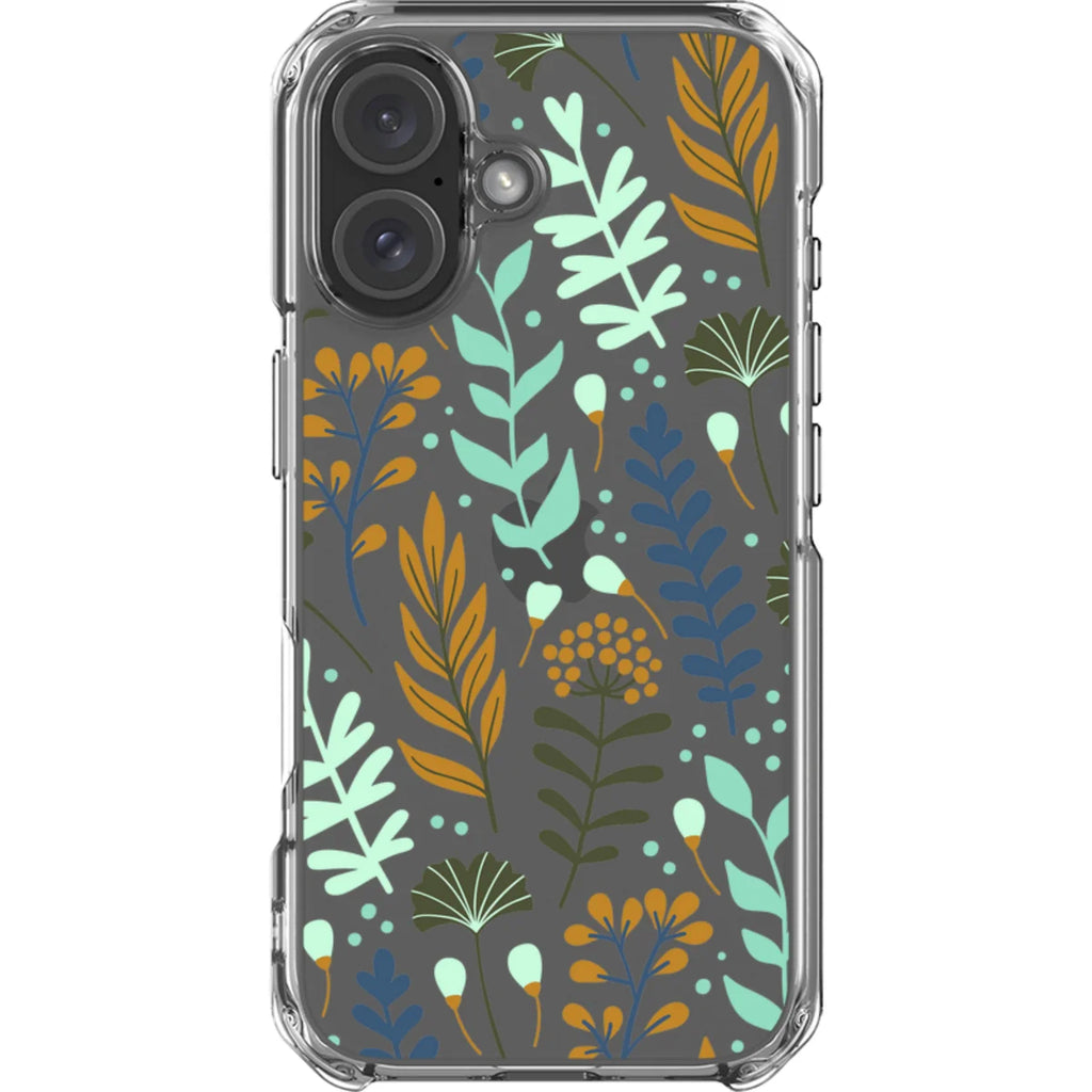 Wild Floral — iPhone 16 Clear Impact Case — Finnaij