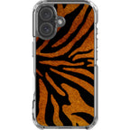 Stripes of the Wild — iPhone 16 Magsafe Clear Impact Case — Finnaij
