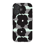 Bold Floral Black — iPhone 16 Magsafe Tough Case — Finnaij
