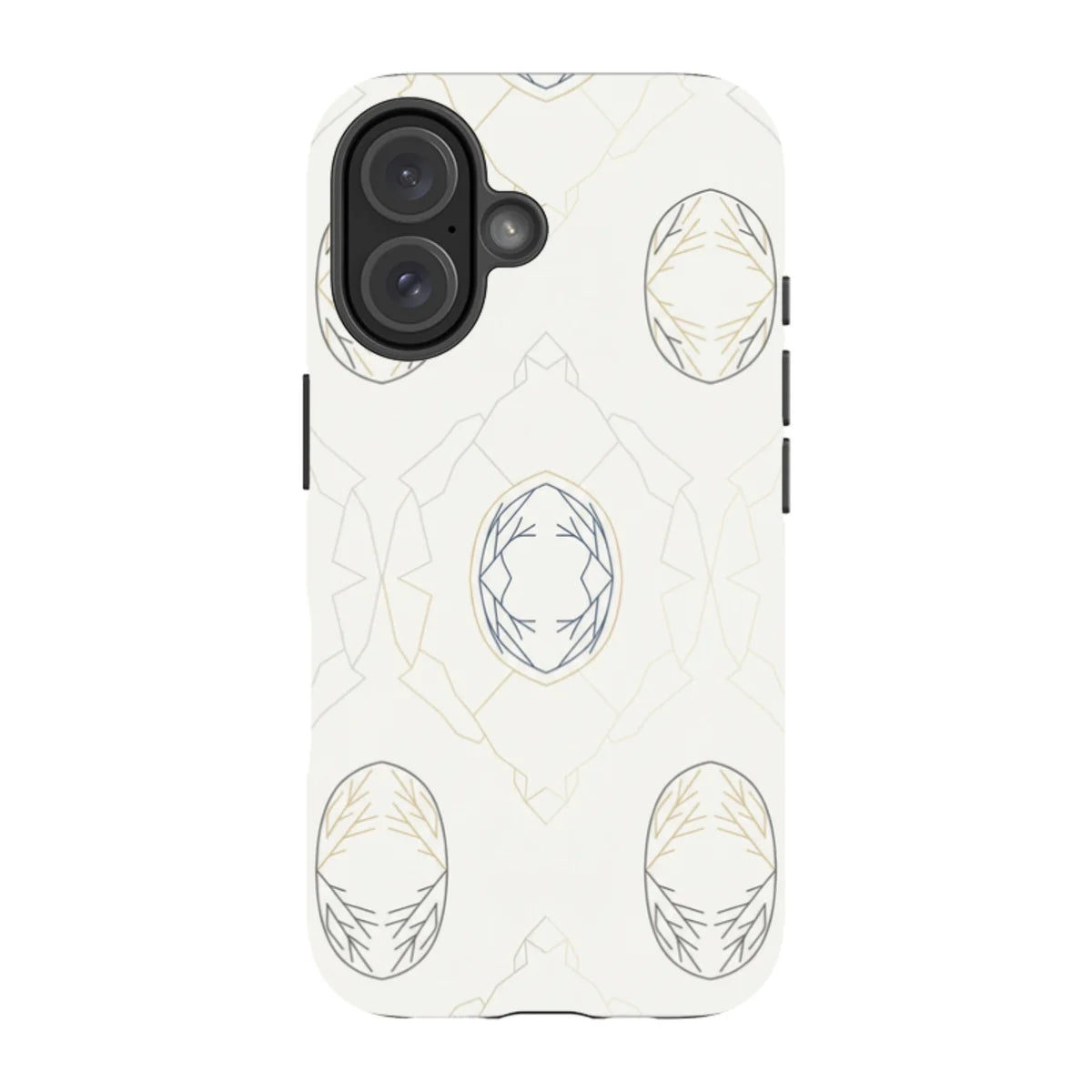 Frozen Lake Silence by Elsi Vaarala — iPhone 16 Magsafe Tough Case — Finnaij