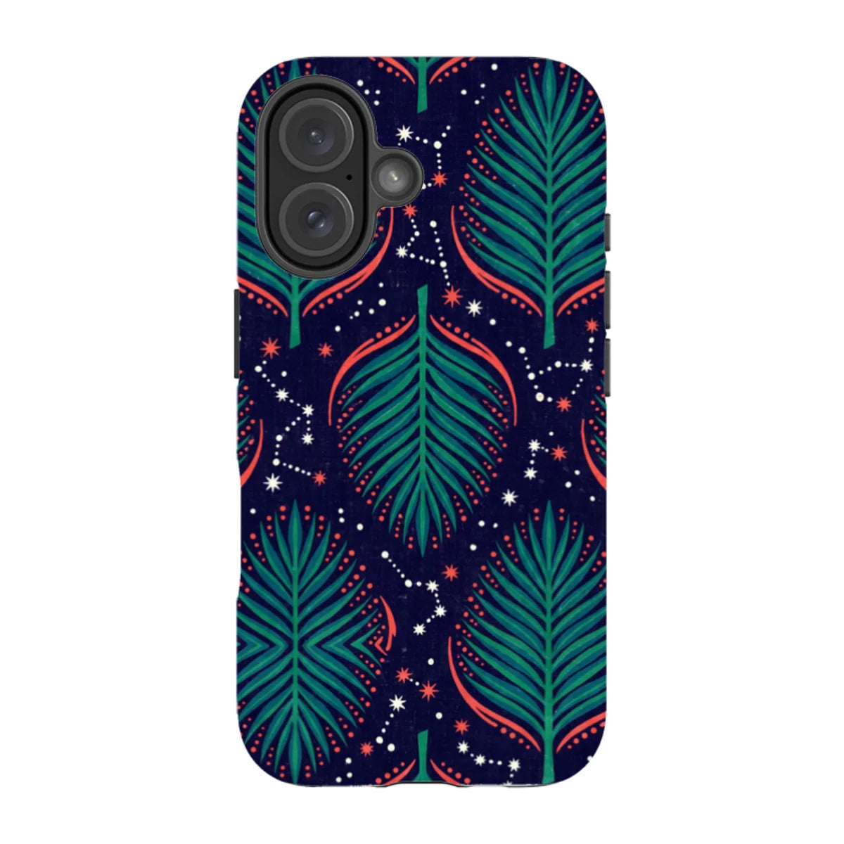 Palm Frond Constellations by Ada Okoye — iPhone 16 MagSafe Tough Case — Finnaij