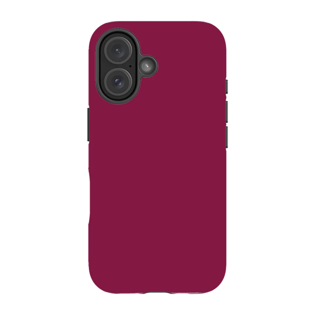 Simple Range Burgundy Orchid — iPhone 16 MagSafe Tough Case — Finnaij