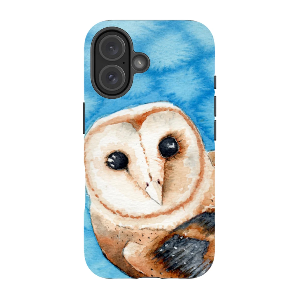 Owly MacOwlface by Hicksy — iPhone 16 Magsafe Tough Case — Finnaij