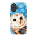 Owly MacOwlface by Hicksy — iPhone 16 Magsafe Tough Case — Finnaij