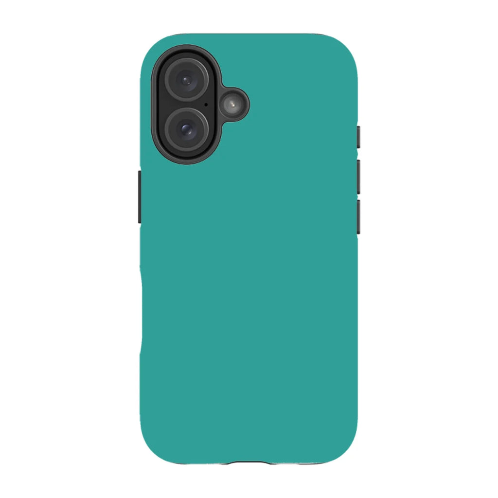 Simple Range Teal — iPhone 16 Magsafe Tough Case — Finnaij