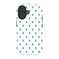 Monogram Snow — iPhone 16 Magsafe Tough Case — Finnaij