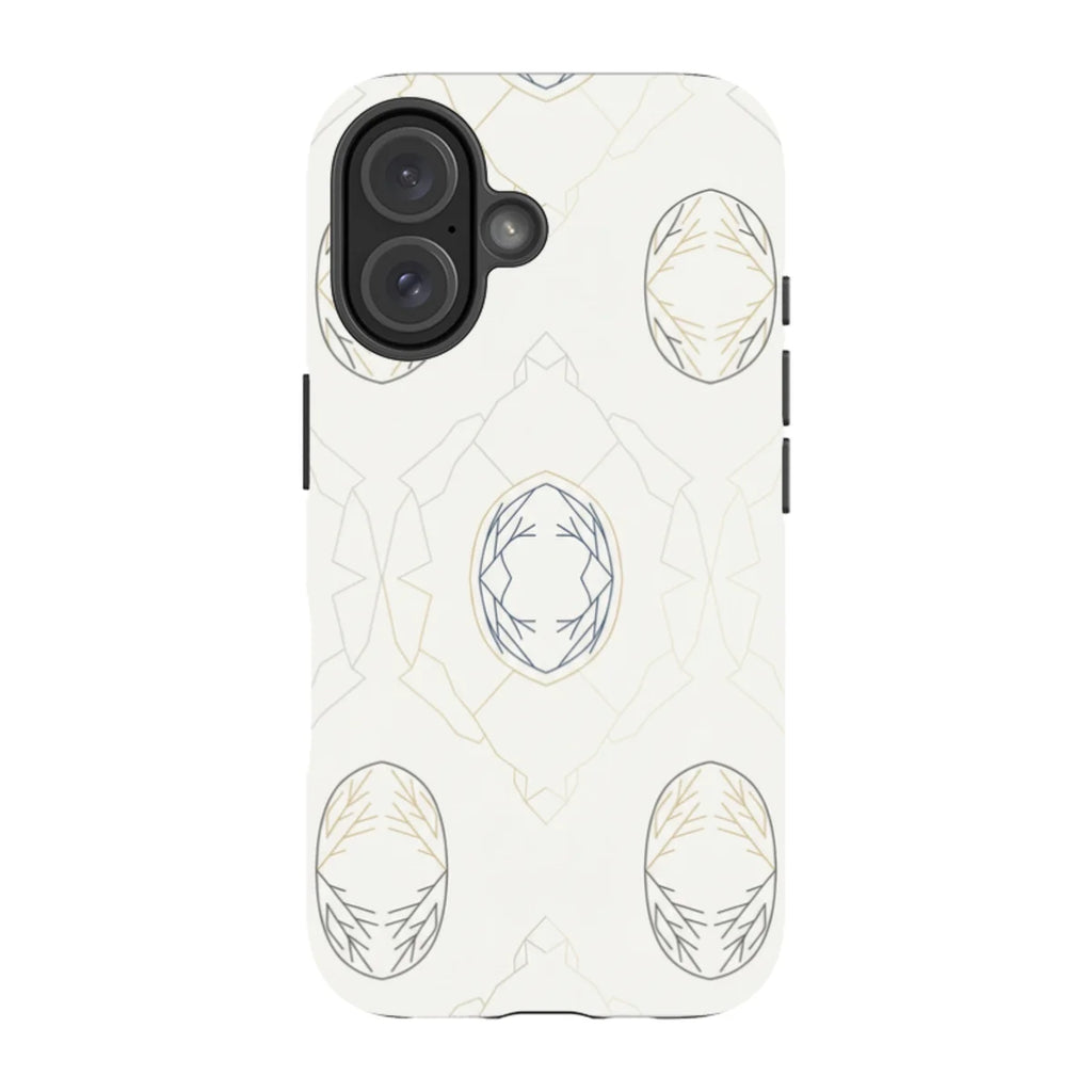 Frozen Lake Silence by Elsi Vaarala — iPhone 16 Magsafe Tough Case — Finnaij