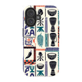 Market Day Icons by Ada Okoye — iPhone 16 MagSafe Tough Case — Finnaij