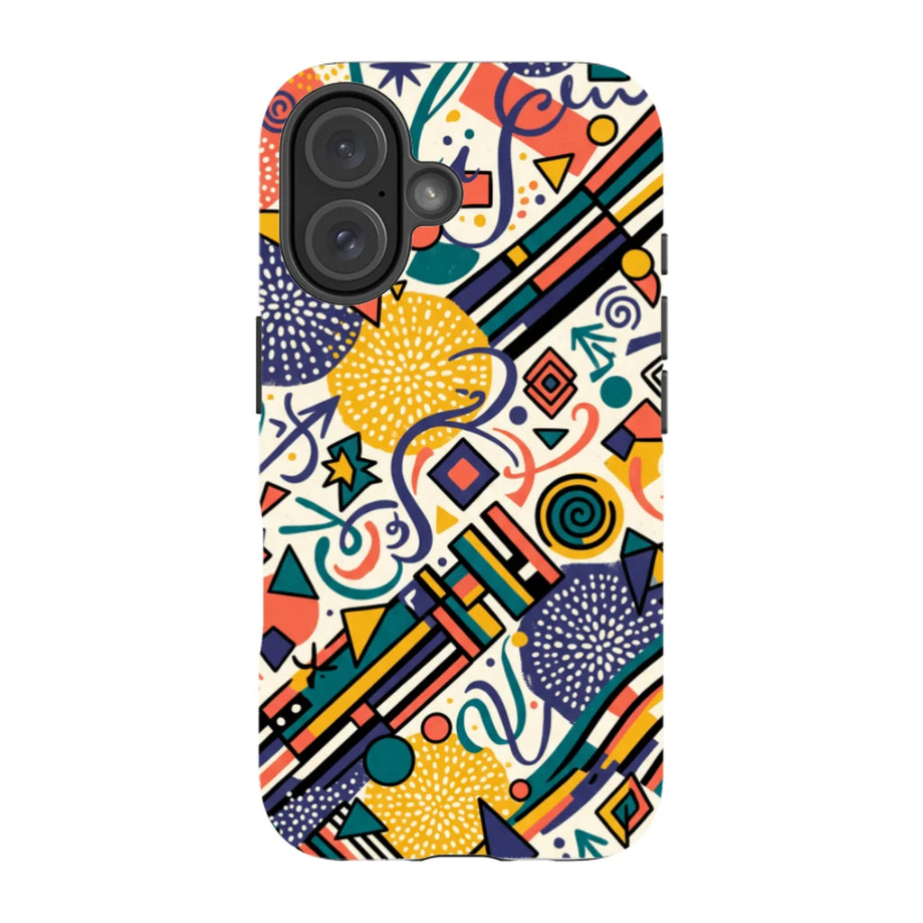 Festival Confetti (Daylight) by Ada Okoye — iPhone 16 MagSafe Tough Case — Finnaij
