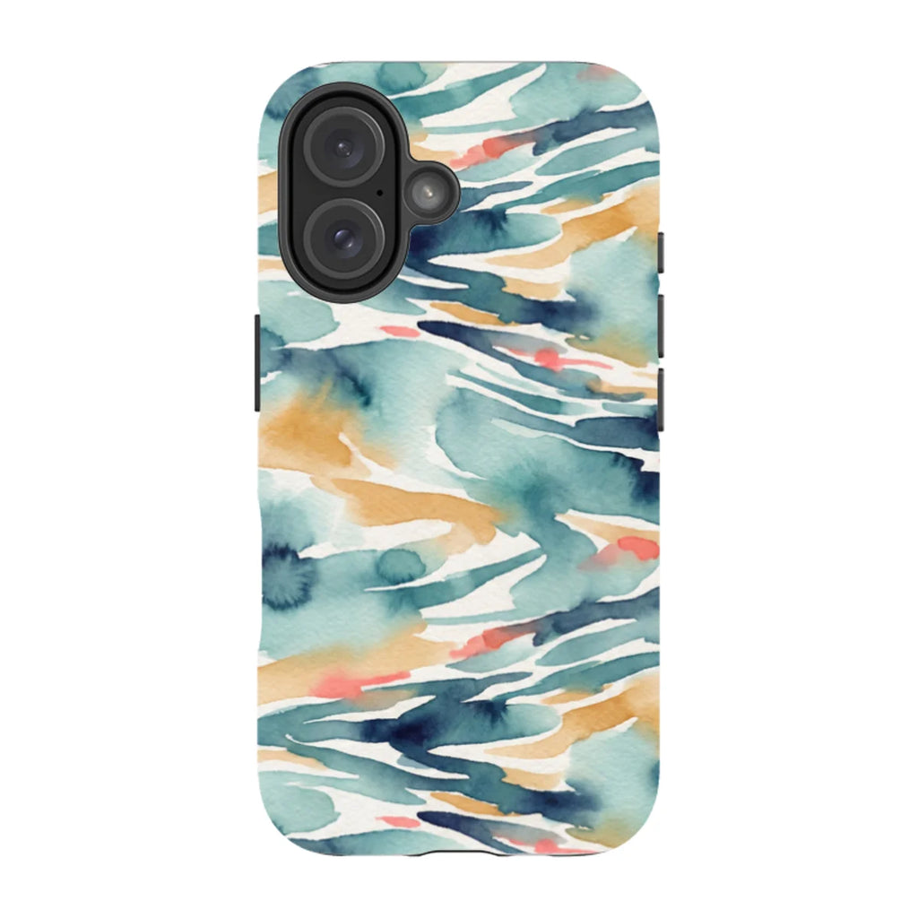 River Reflection Pattern Crop by Tobi Akinyemi — iPhone 16 MagSafe Tough Case — Finnaij
