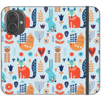 Nordic Ornament — iPhone 16 Wallet Case — Finnaij
