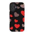 Red Hearts — iPhone 16 Tough Case — Finnaij