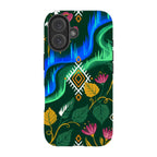 Aurora Birch Bloom by Aino Kallio — iPhone 16 Tough Case — Finnaij