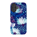 Frozen Lake Petals by Aino Kallio — iPhone 16 Tough Case — Finnaij