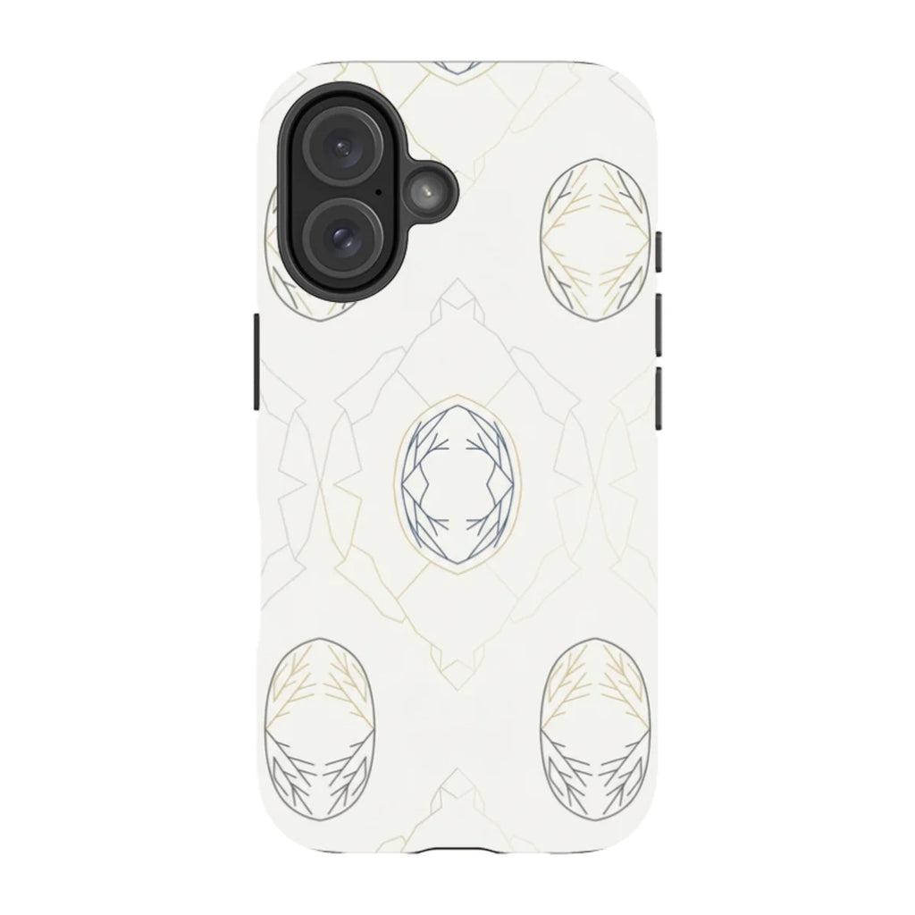 Frozen Lake Silence by Elsi Vaarala — iPhone 16 Tough Case — Finnaij