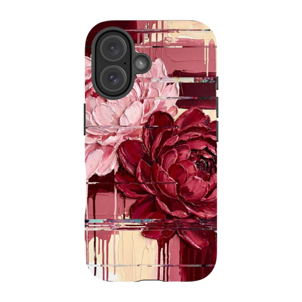 Peonies by Frida Lövström — iPhone 16 Tough Case — Finnaij