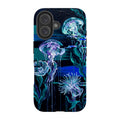 Deep-Sea Underwater Botanical Fantasy by Frida Lövström — iPhone 16 Tough Case — Finnaij