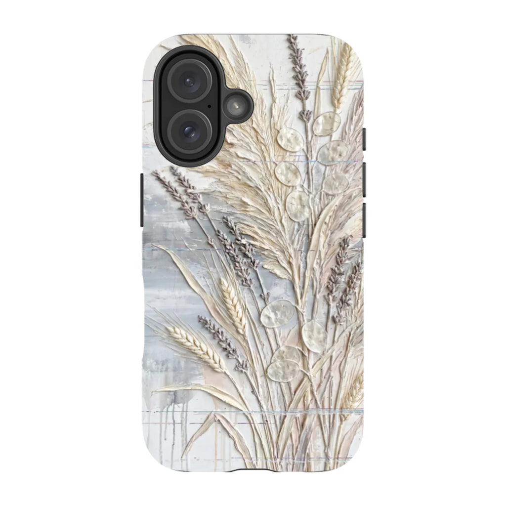 Dried Flowers and Grasses by Frida Lövström — iPhone 16 Tough Case — Finnaij