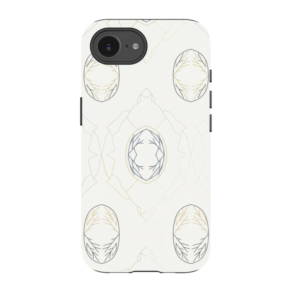 Frozen Lake Silence by Elsi Vaarala — iPhone 16e Tough Case — Finnaij