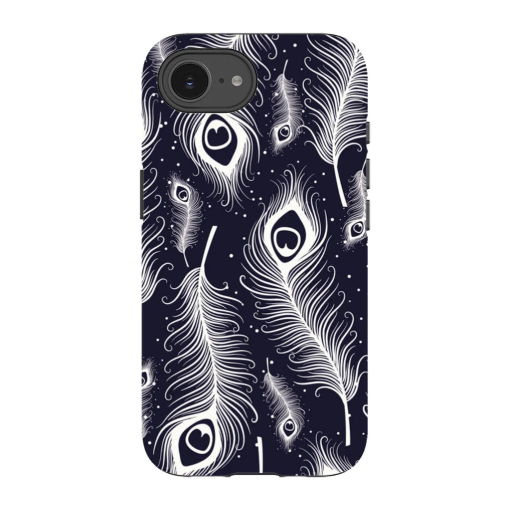 Feathers in Bloom — iPhone 16e Tough Case — Finnaij