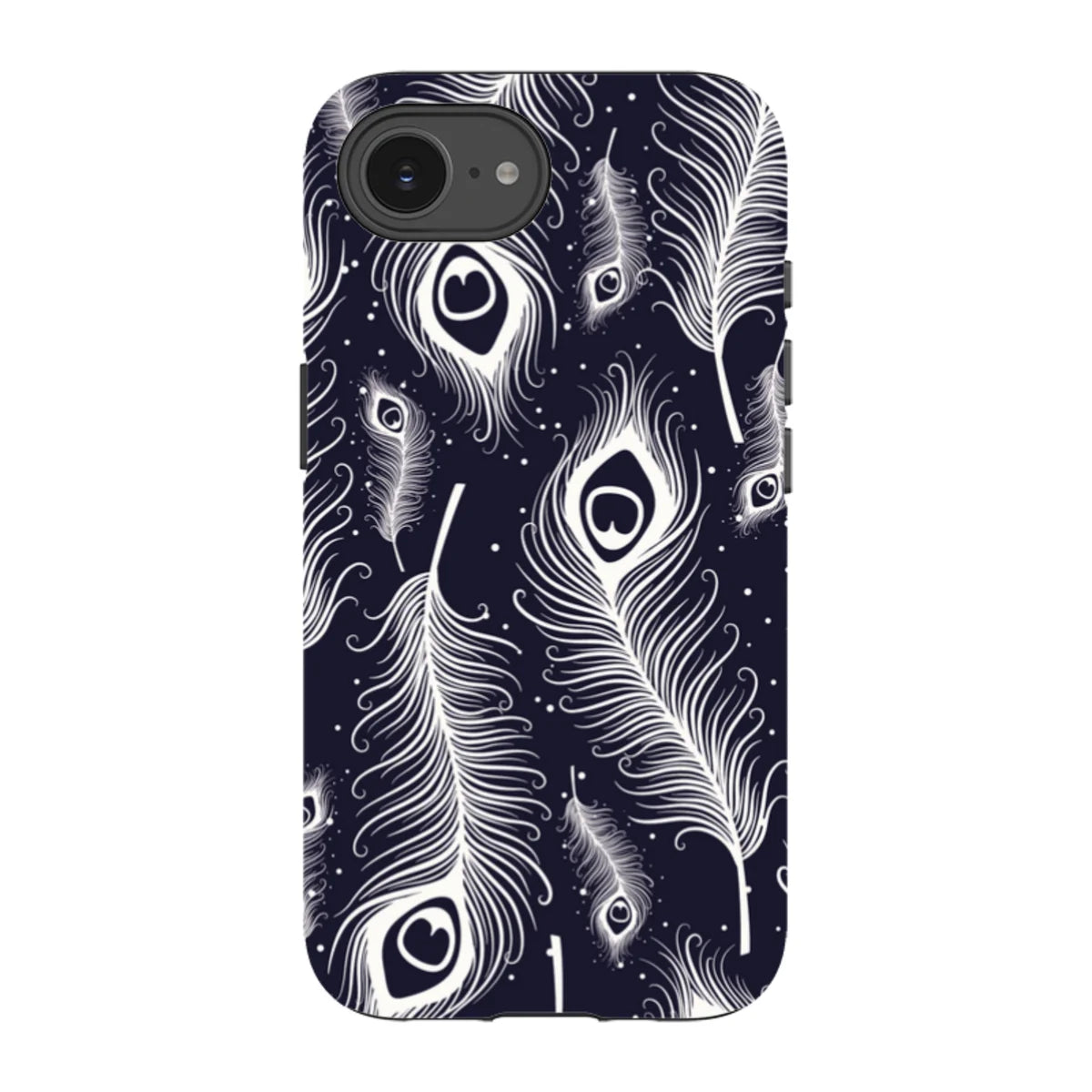 Feathers in Bloom — iPhone 16e Tough Case — Finnaij