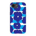 Bold Floral Blue — iPhone 16e Tough Case — Finnaij