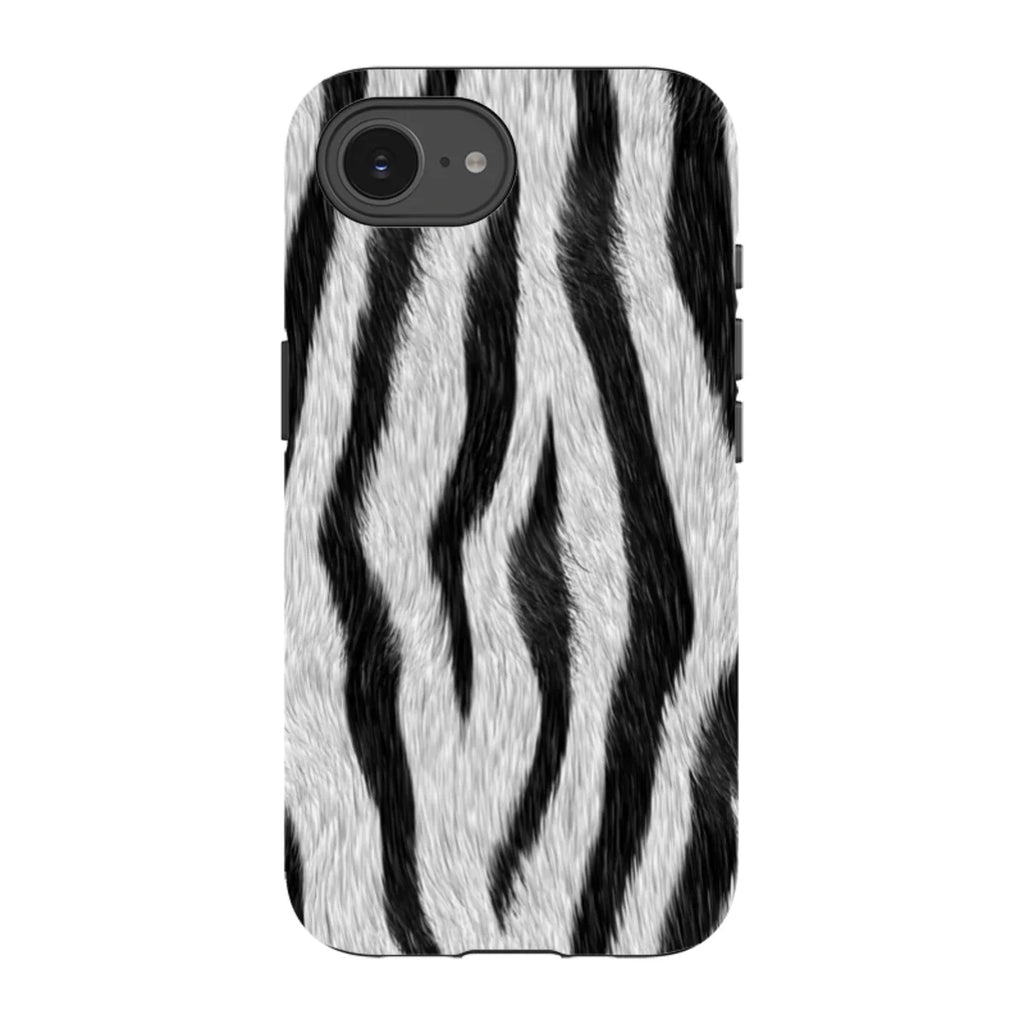 Zebra Groove — iPhone 16e Tough Case — Finnaij